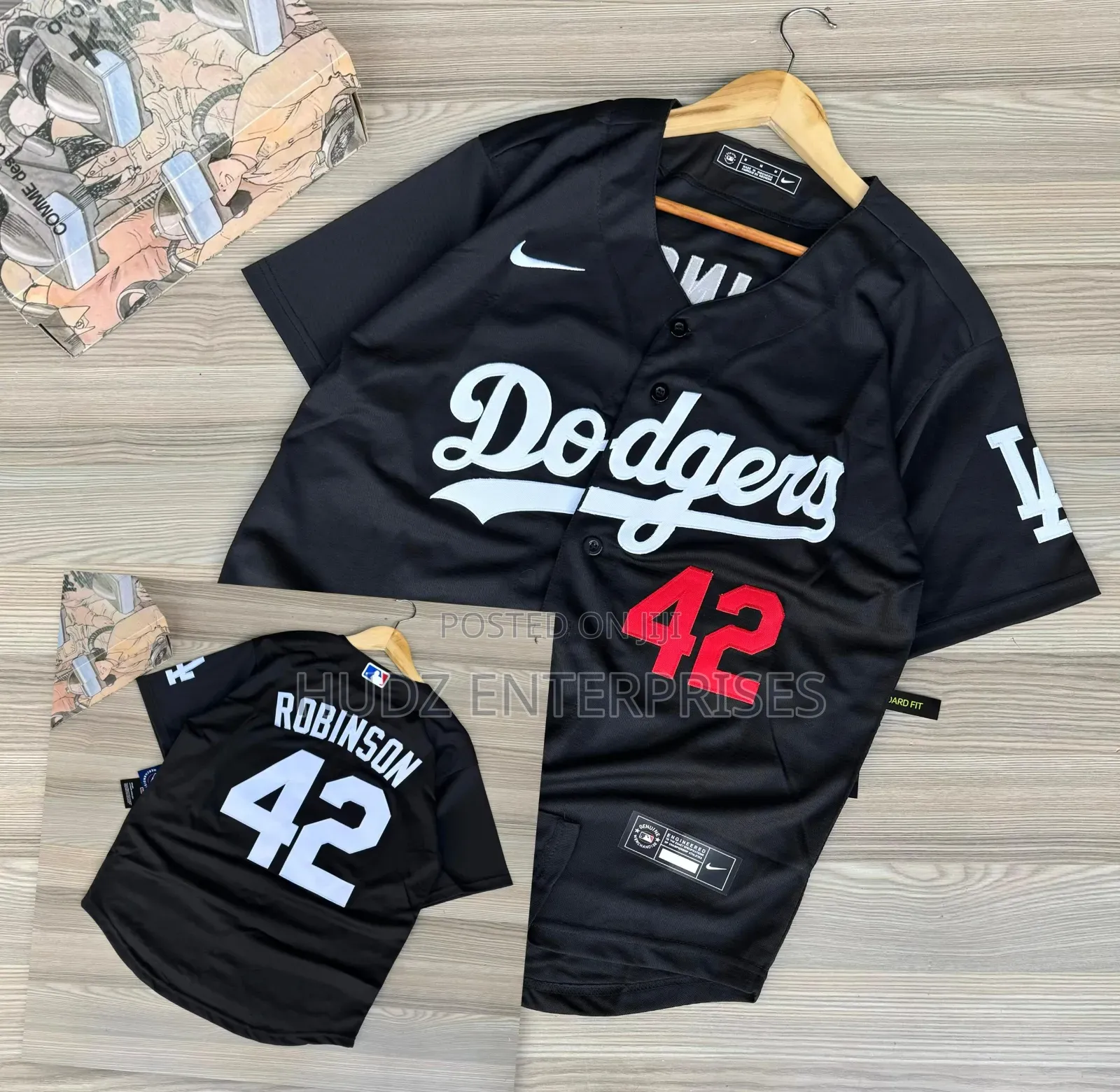 Black Baseball Shirt