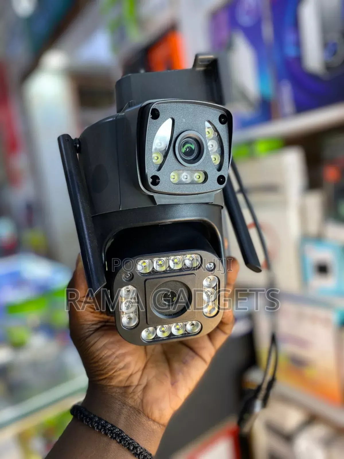 4MP Wireless Dual Lens IP Camera V380 Pro