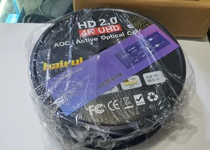 50m Metres 4k Hdmi Cable Uhd 2.0/2.1 Fibre Optic Cable