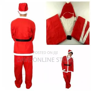 Piece Adults Santa Claus Suit Father Christmas Costume