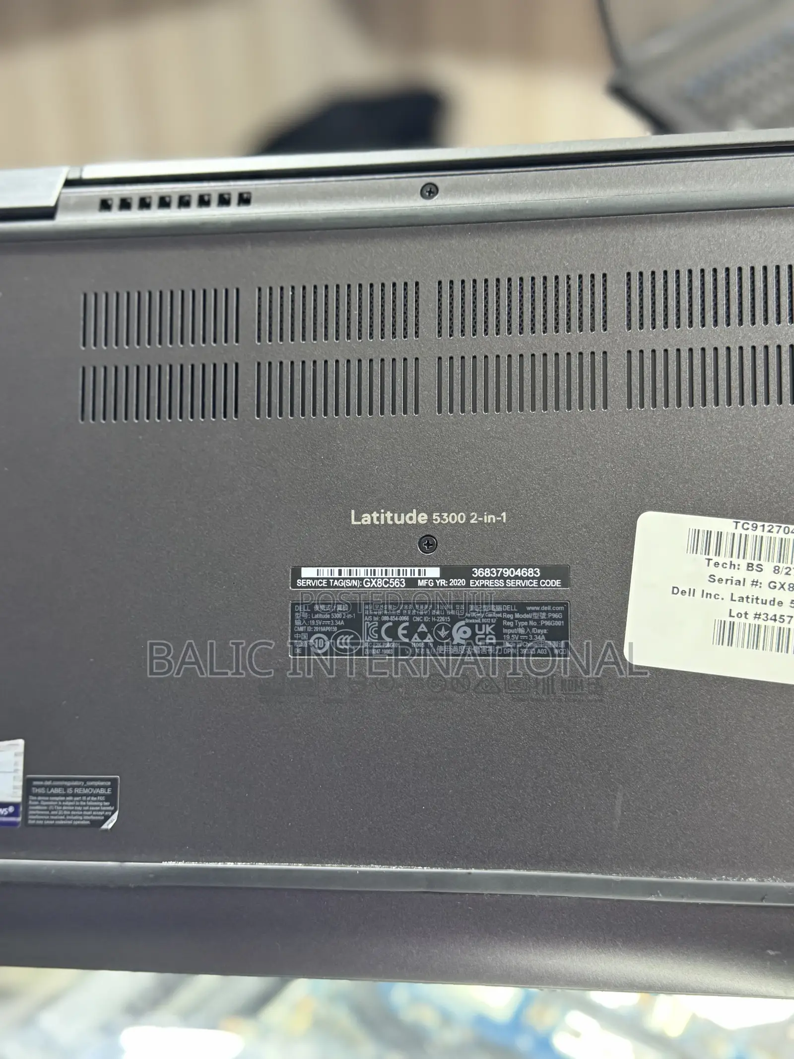 Laptop Dell Latitude 5300 8GB Intel Core I7 SSD 256GB
