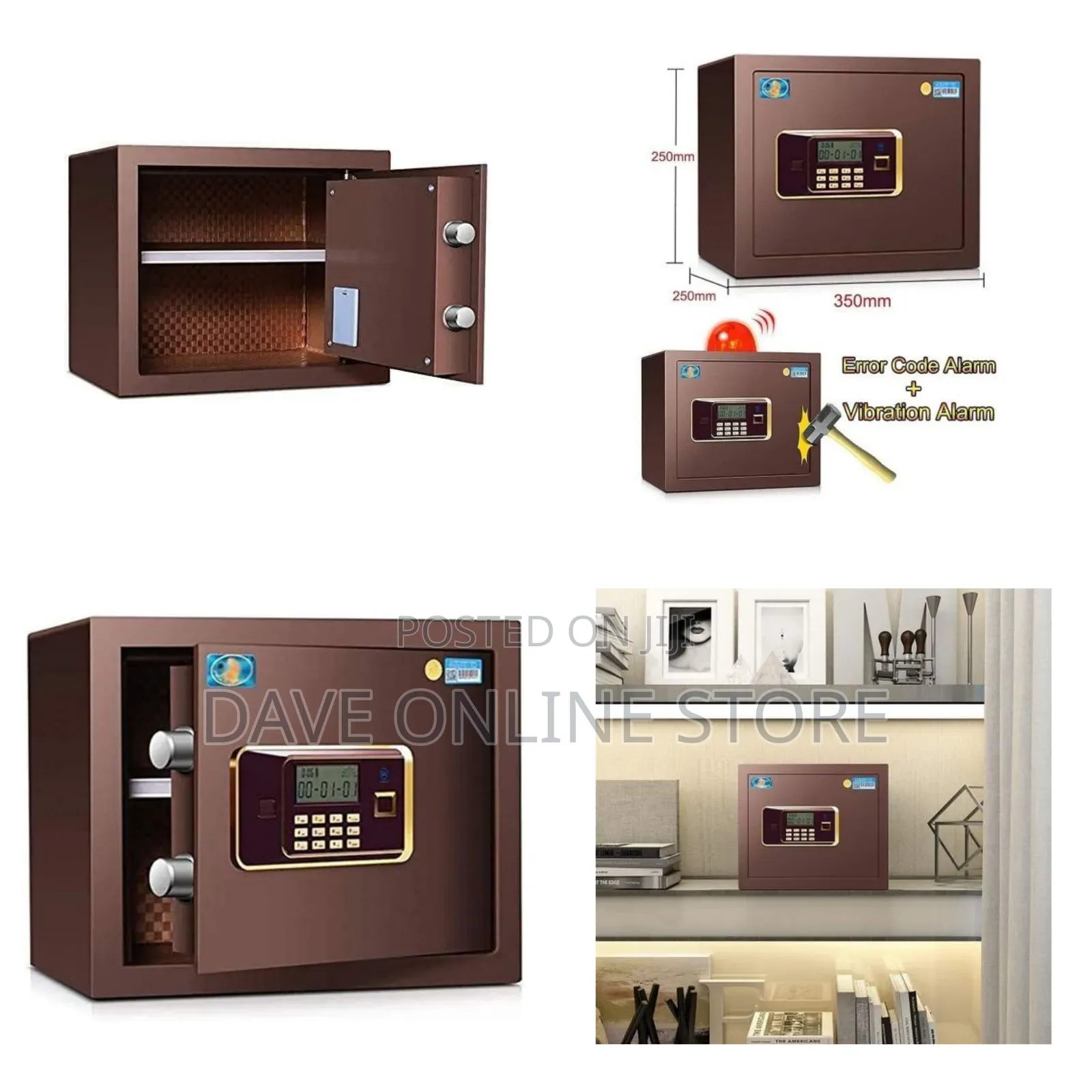 Fireproof Box Digital Security Safe Box For Home