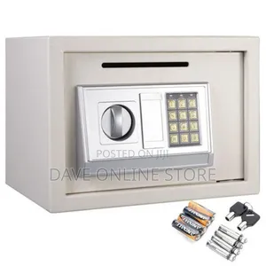 Universal Digital Security Box - Compact Steel Lock Box