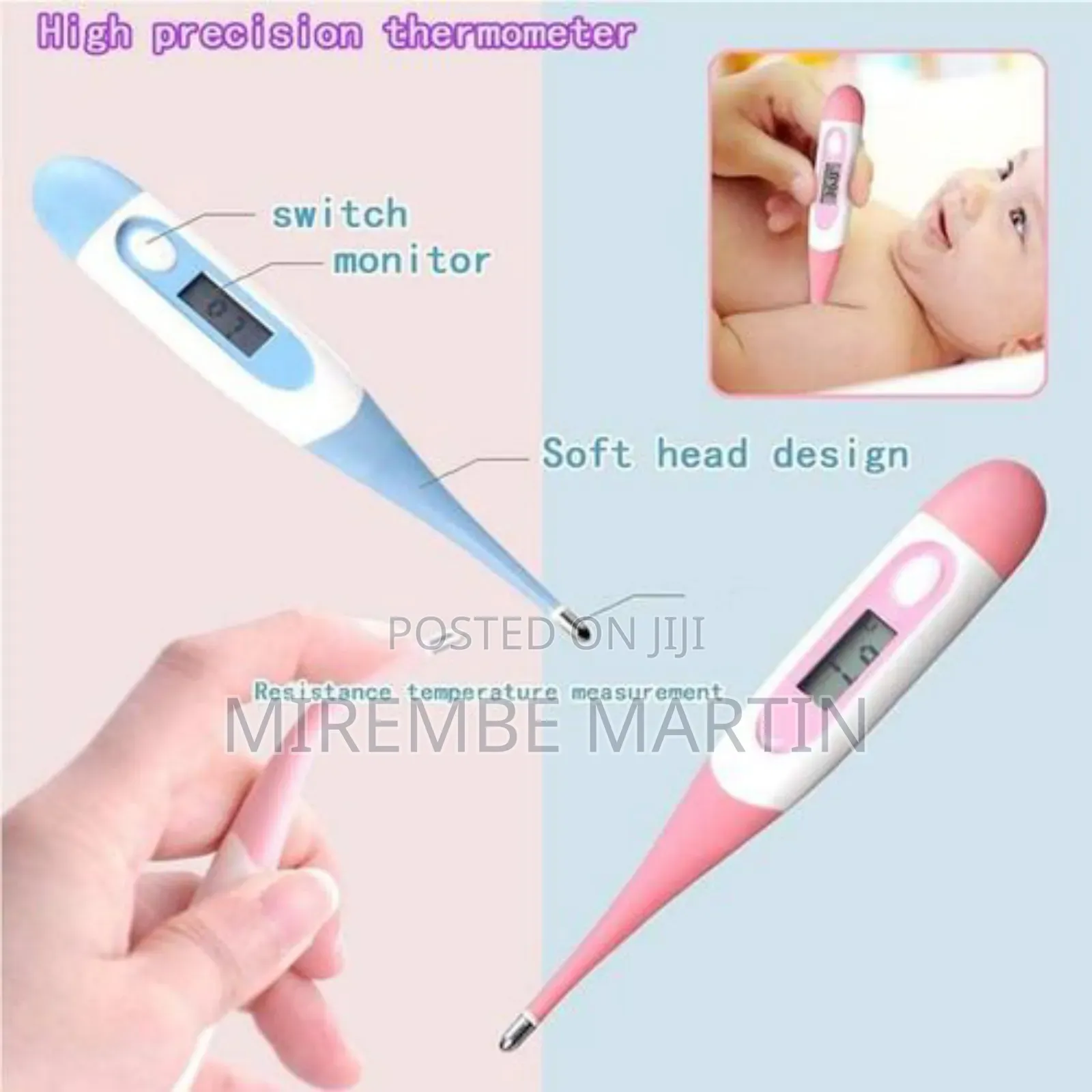 13 PCS Baby Healthcare and Grooming Kit With Thermometer