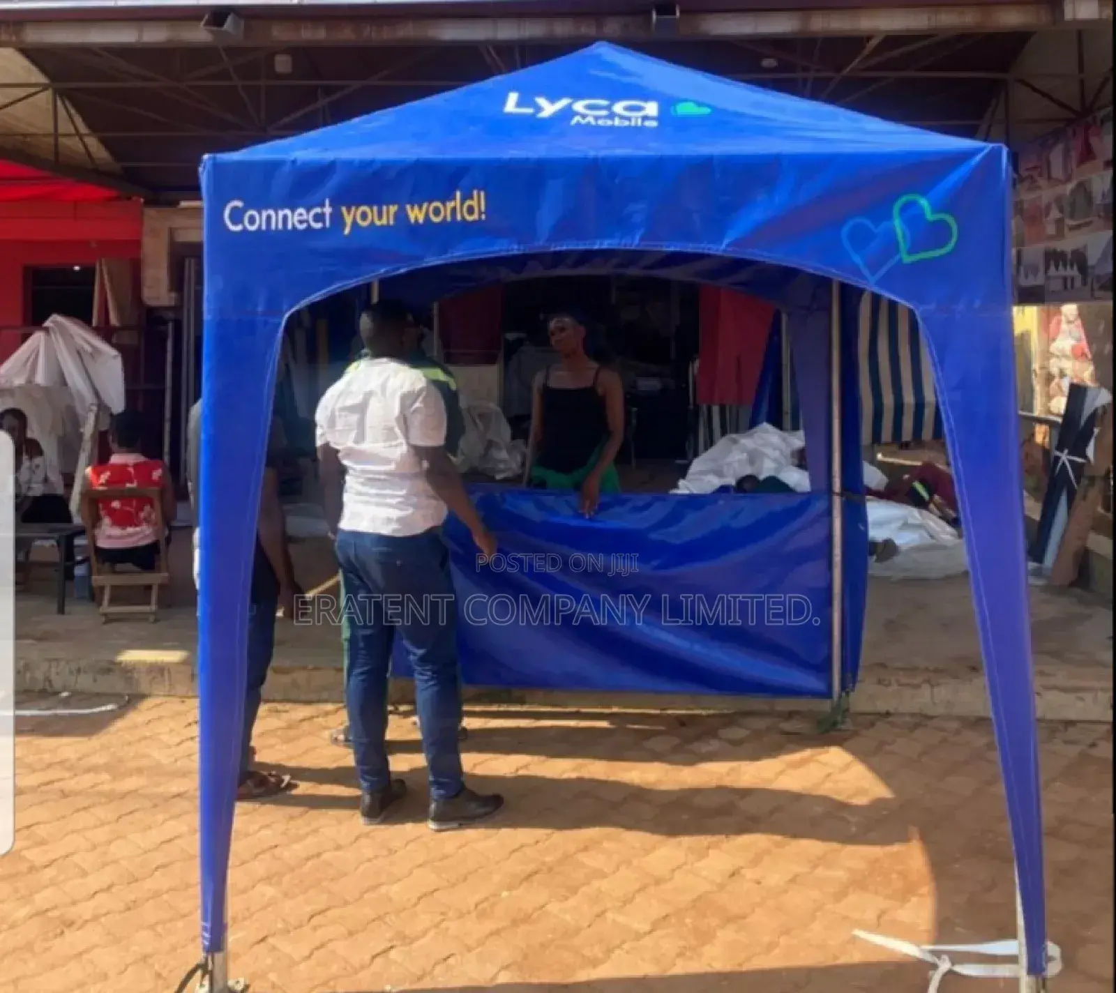 Exhibition Tent Branded With Your Logo in Strong Materials