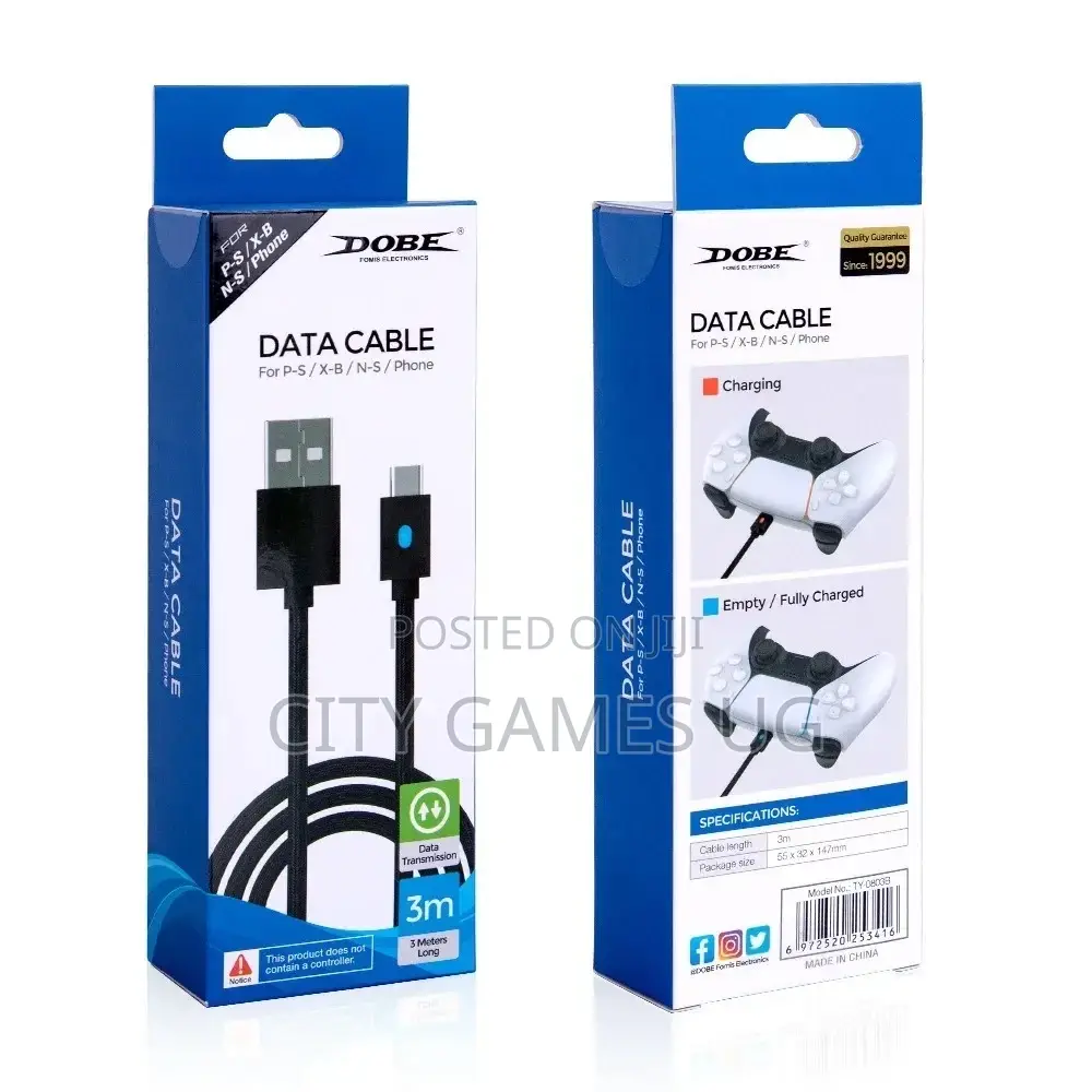 Ps5 Controller-Usb Cable-3meters