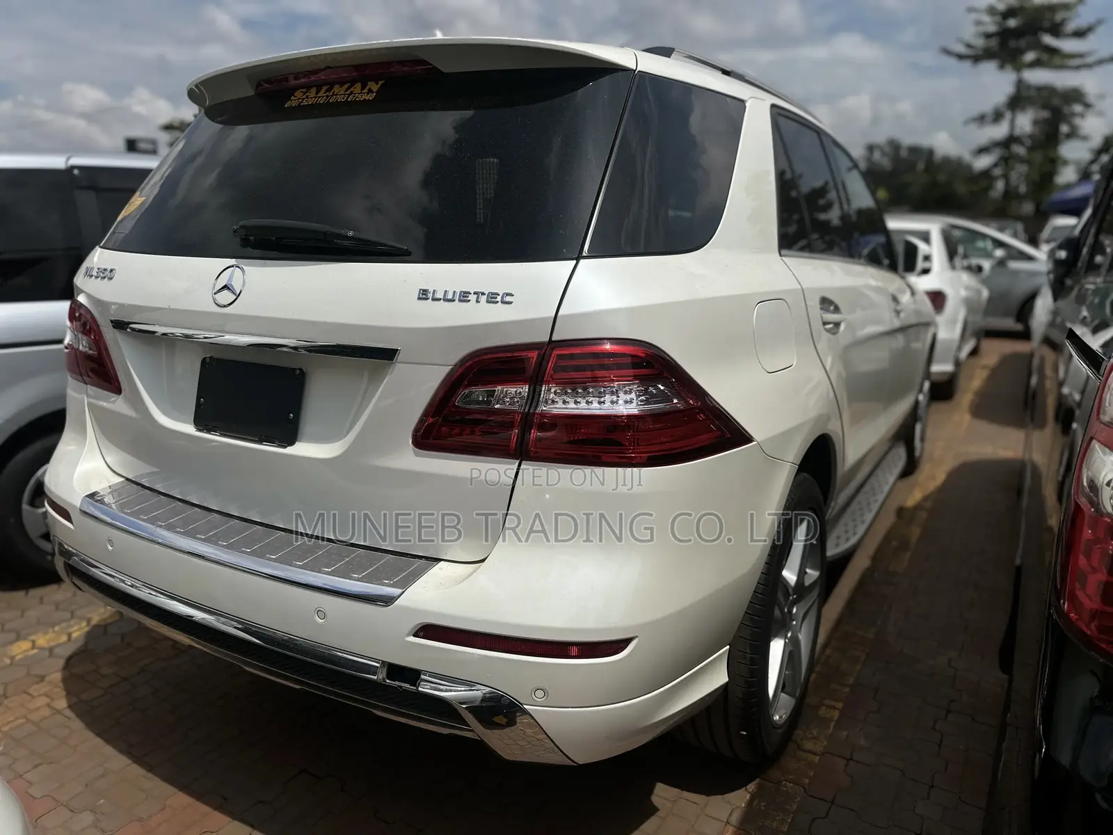 Mercedes-Benz M Class ML 350 BlueTEC 4Matic 2013 White
