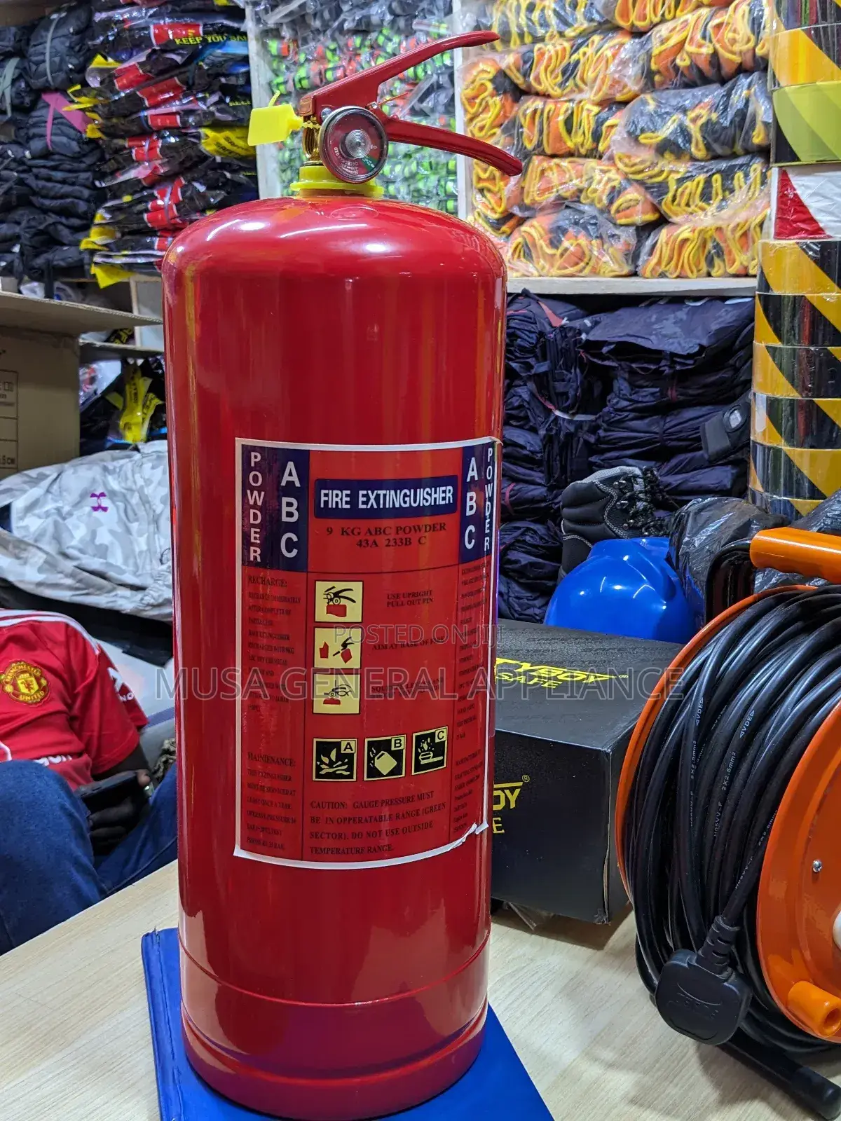 9kg ABC Powder Fire Exti