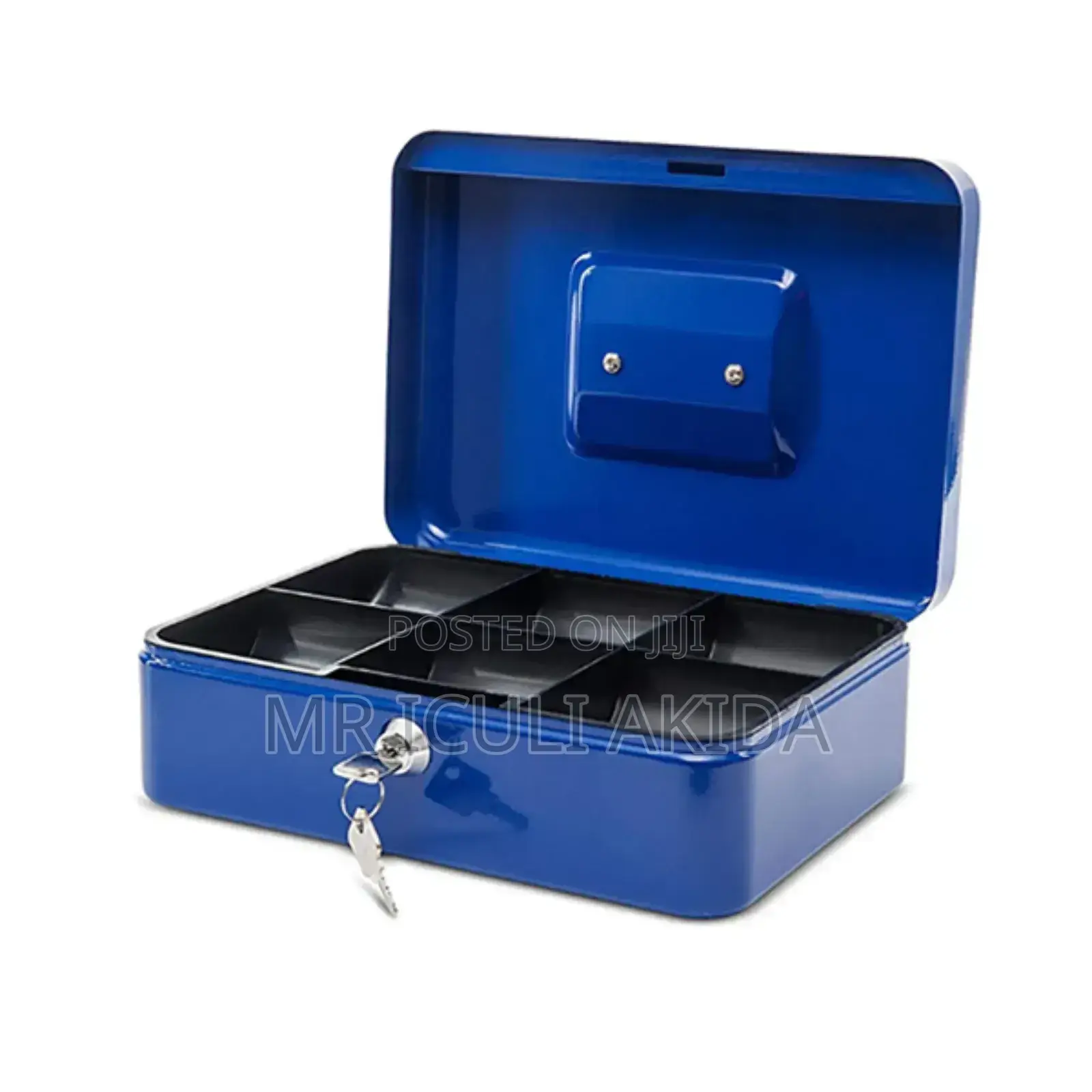 JT 250 Metal Jewelry And Money Cash Box