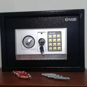 Steel Frme Hotel,Ofice Dual Electronic Key Passcode Safe Box