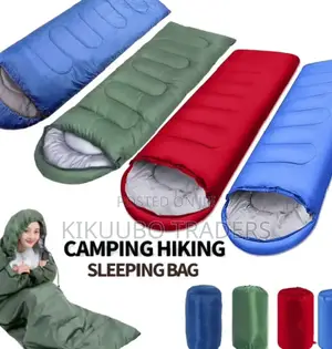 Adult Camping Sleeping Bag With Compression Bag