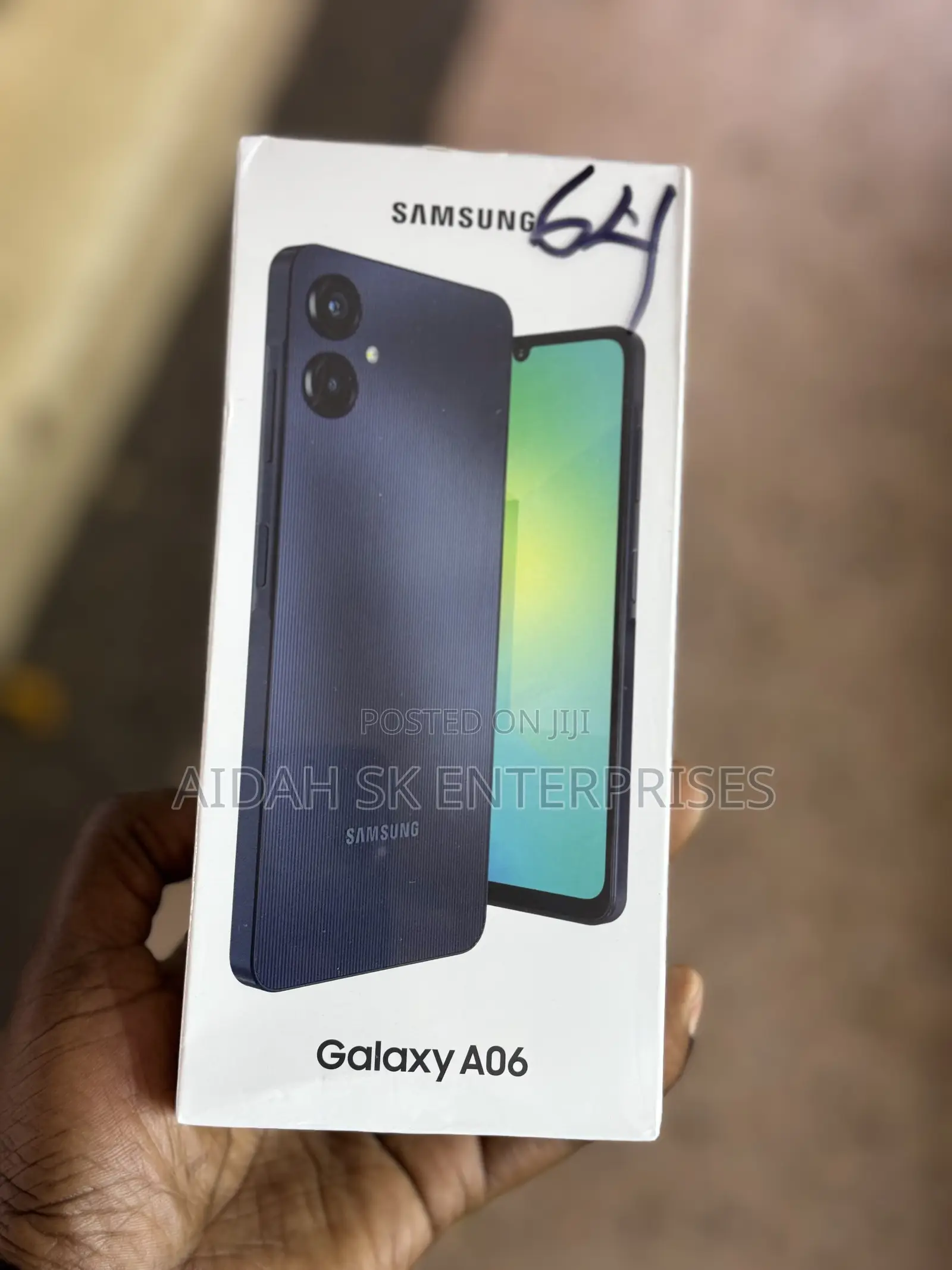 New Samsung Galaxy A06 64 GB Black