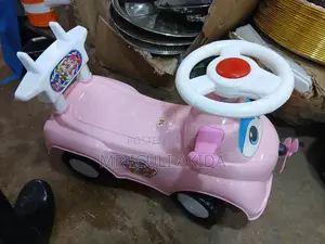 Pink Kids Toddler Push Toy Car