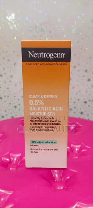 Neutrogena Clear and Defense Salicylic Acid Moisturizer