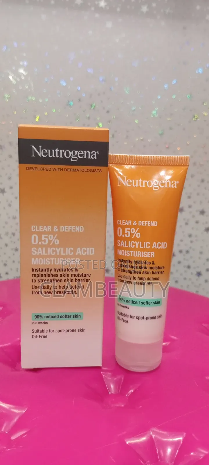 Neutrogena Clear and Defense Salicylic Acid Moisturizer