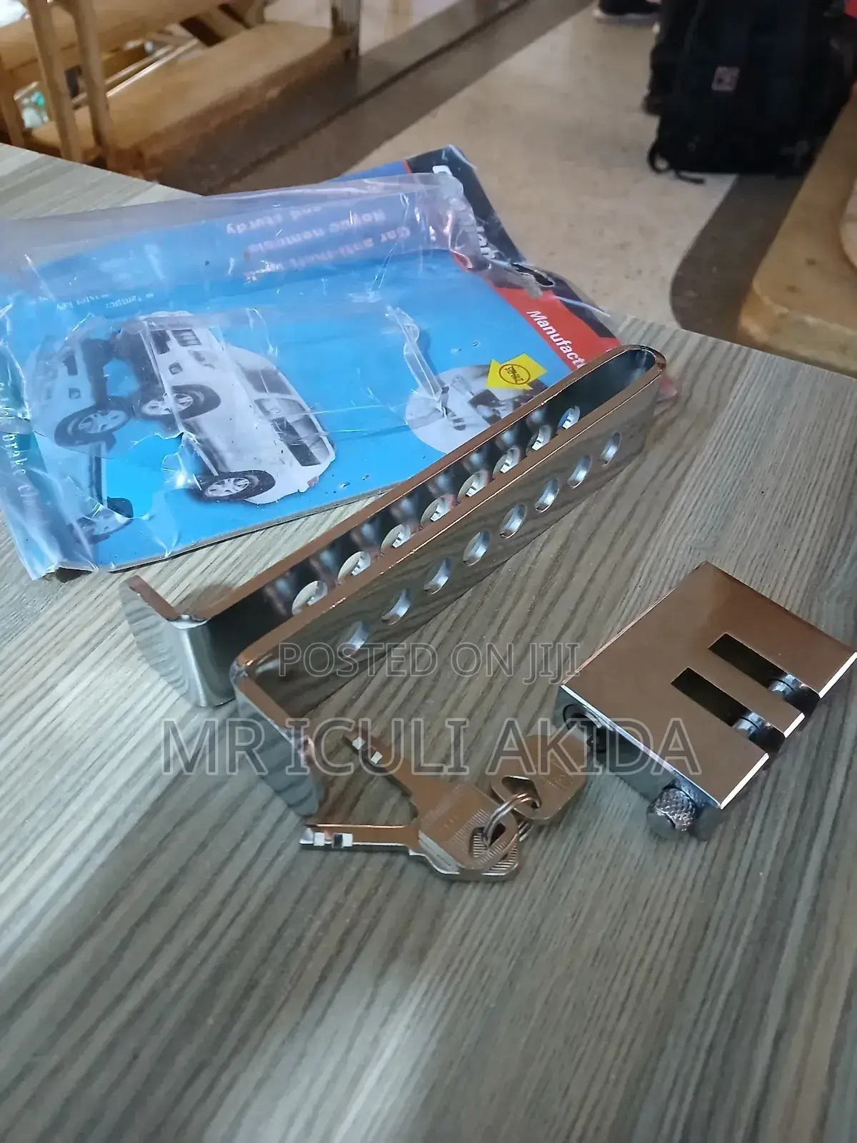 Car Anti Thefty Clutch Peddle Lock With 3keys and Padlock