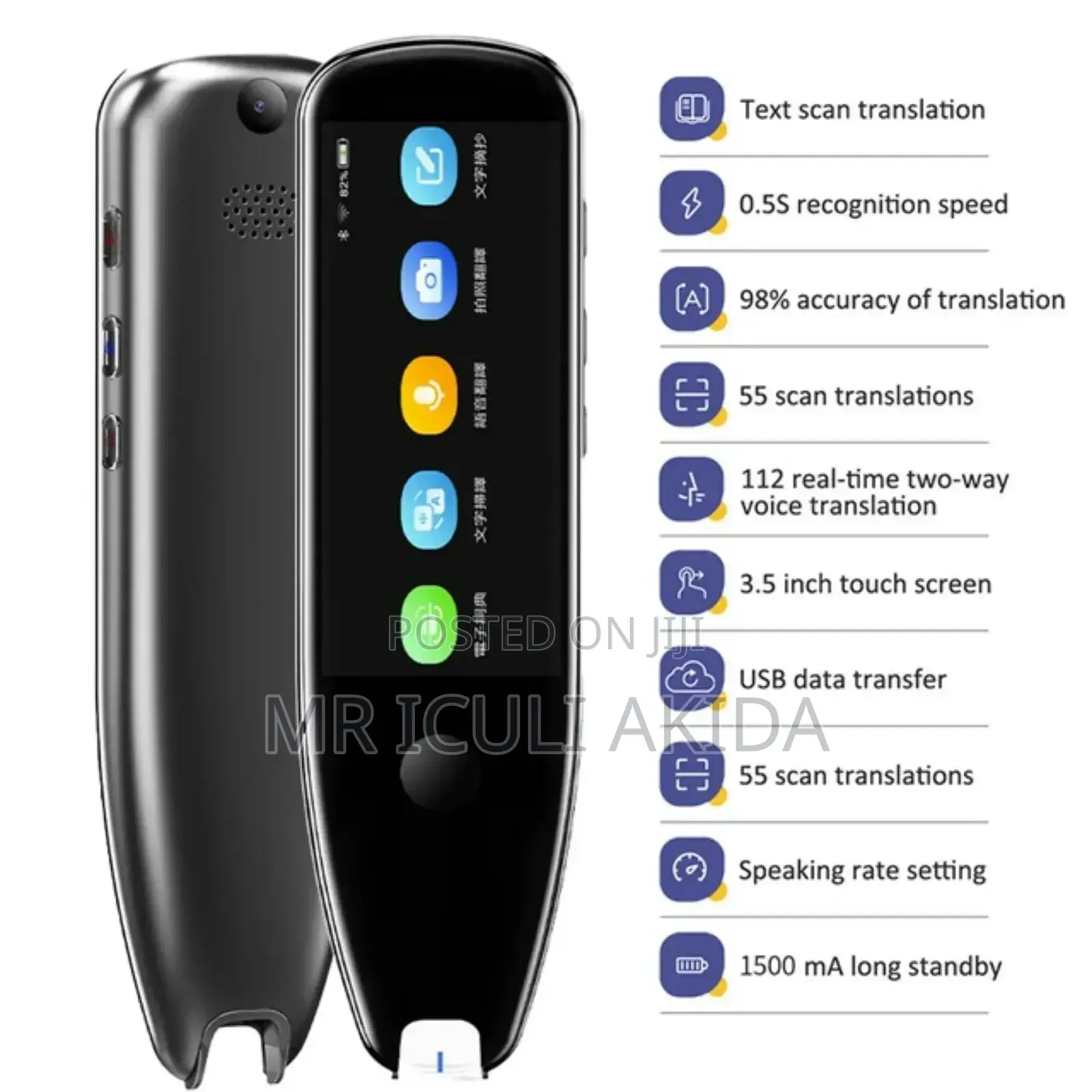 Voice,Photo 112languages Real Time Scan BT Translation Pen