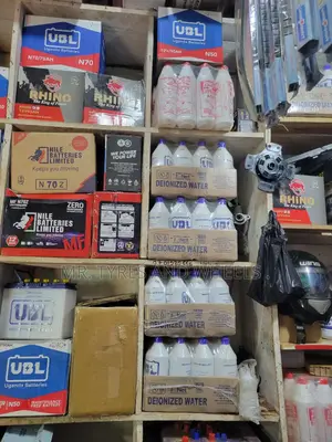 CAR  Batteries  and Water  for Batteries  and Acid 