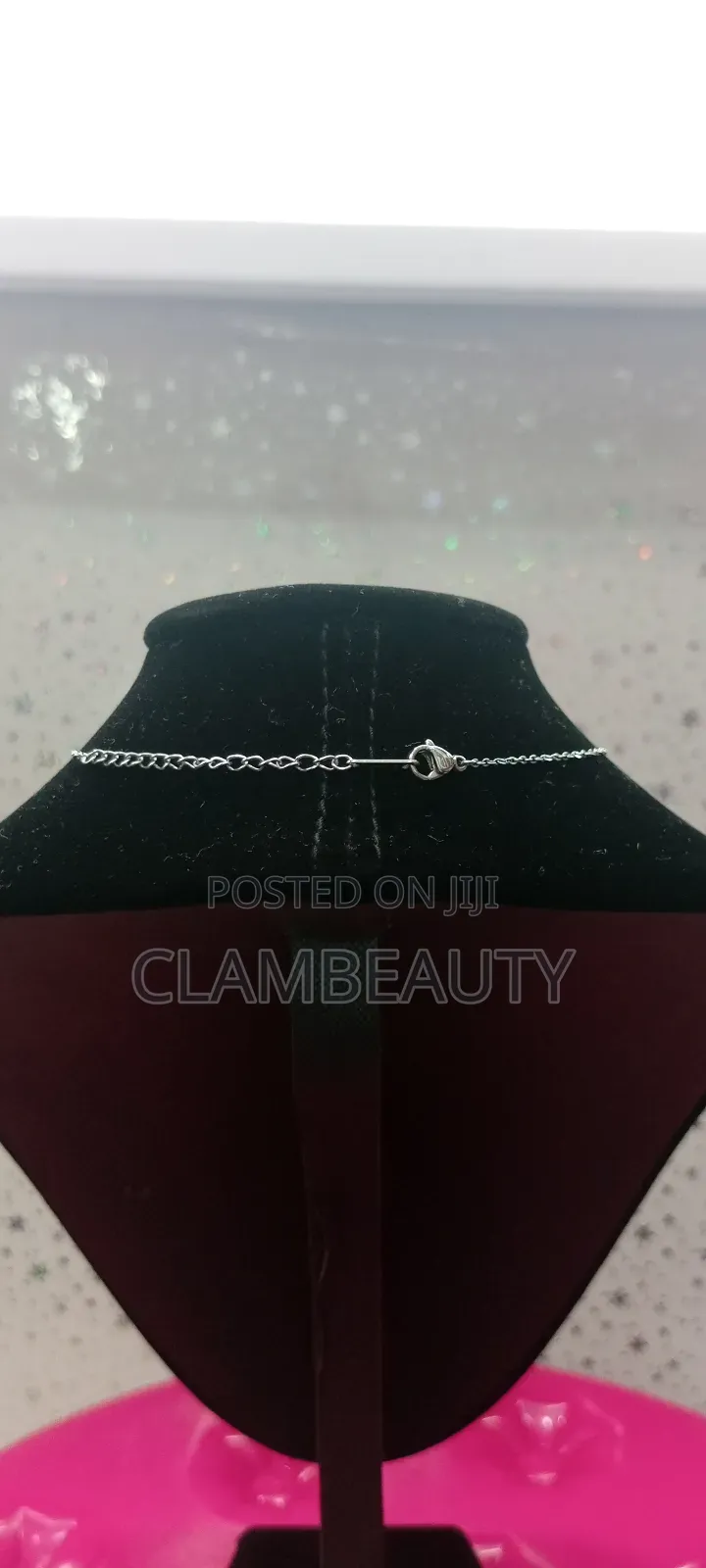 Silver Stainless Necklace Designer