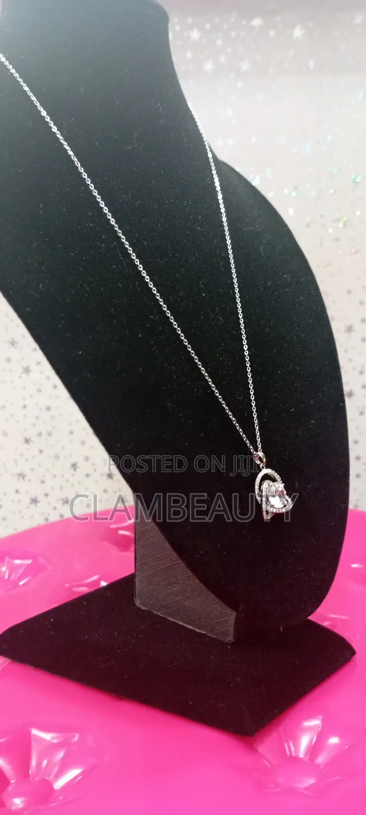Silver Stainless Necklace Designer