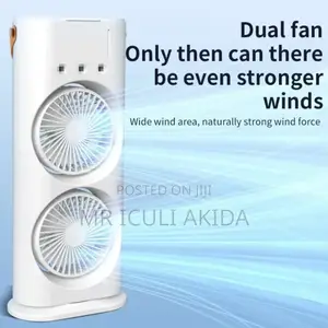 7color Mist Remote Control Humidifier Water Cooling Fan
