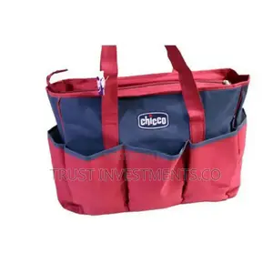 Photo - Chicco 5pc Baby Multi-Functional Carry Cot -Maroon/Navy Blue