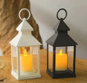 Brand New 1pc Led Light House Candle Lattern