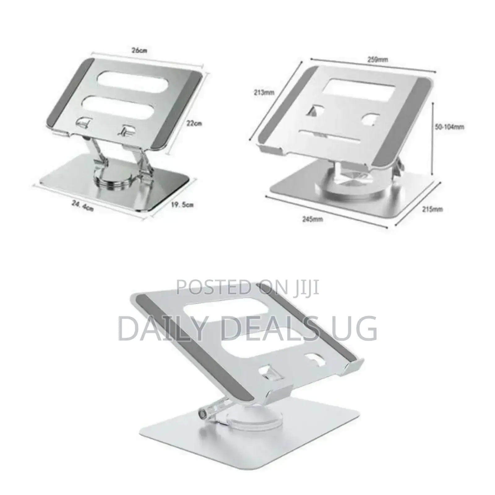 Portable Aluminum Tablet Holder