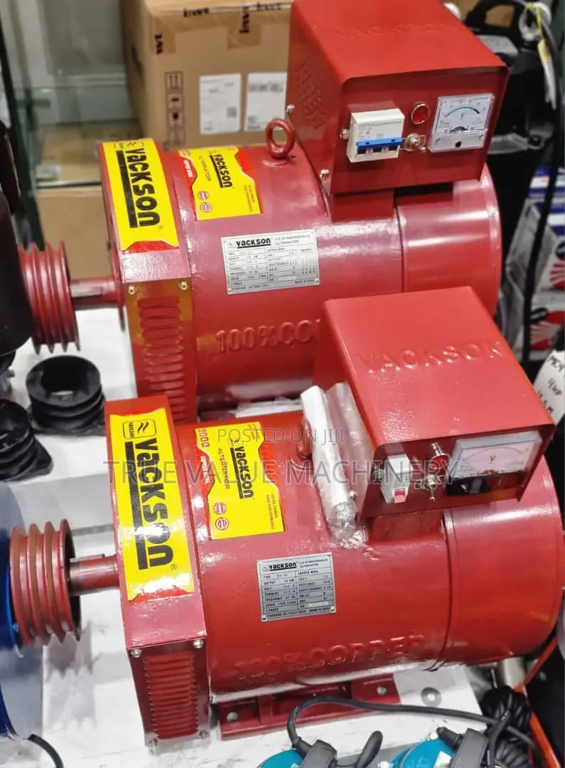 Vackson Single Phase Alternators