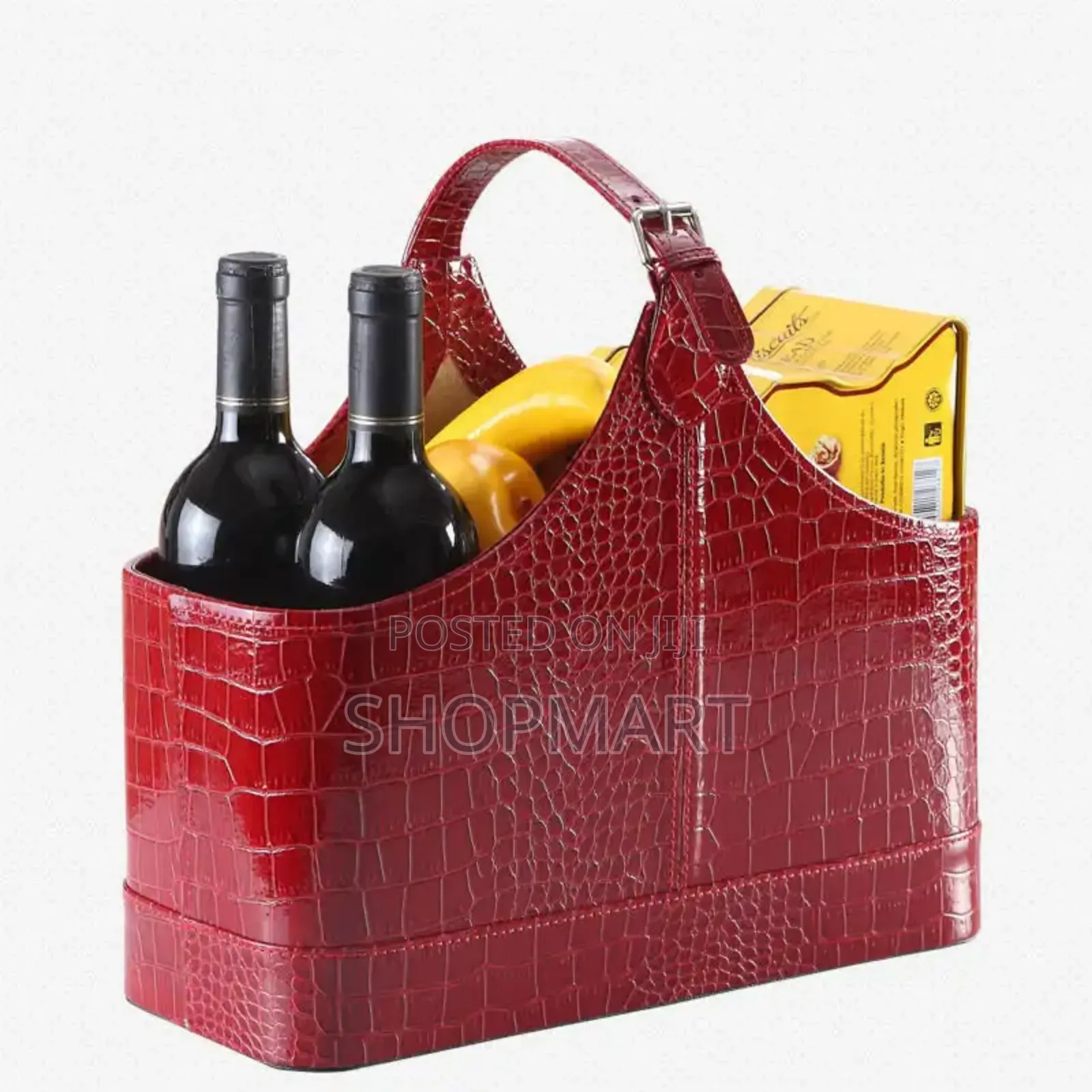 Leather Hamper for Gifts