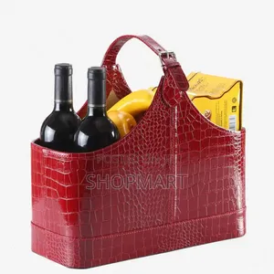 Leather Hamper for Gifts