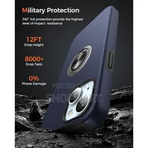Case Compatible for iPhone 15 Case With Kickstand Ring