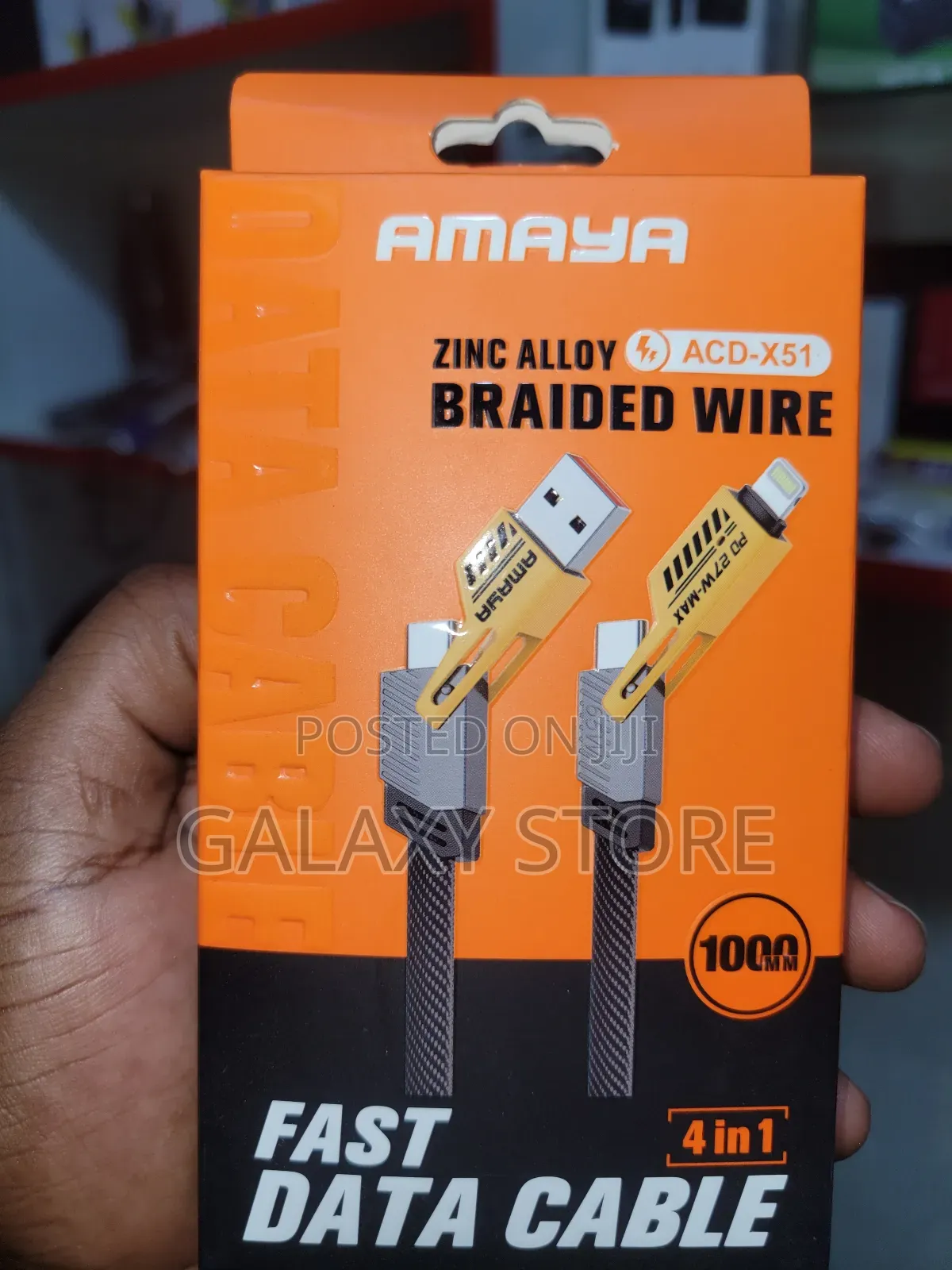 4 in 1 Universal Usb Data Cable for Type C, iPhone Usb