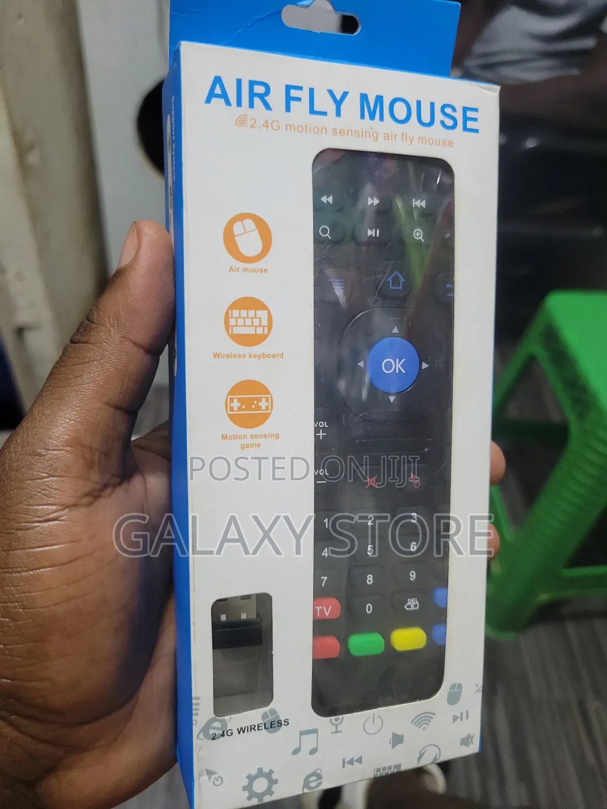 Airfly Mouse Universal Smart Remote With Keyboard for All Tv