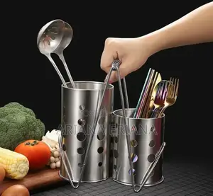Photo - Multi-Purpose Stainless Steel Kitchen Ware Cage Suit
