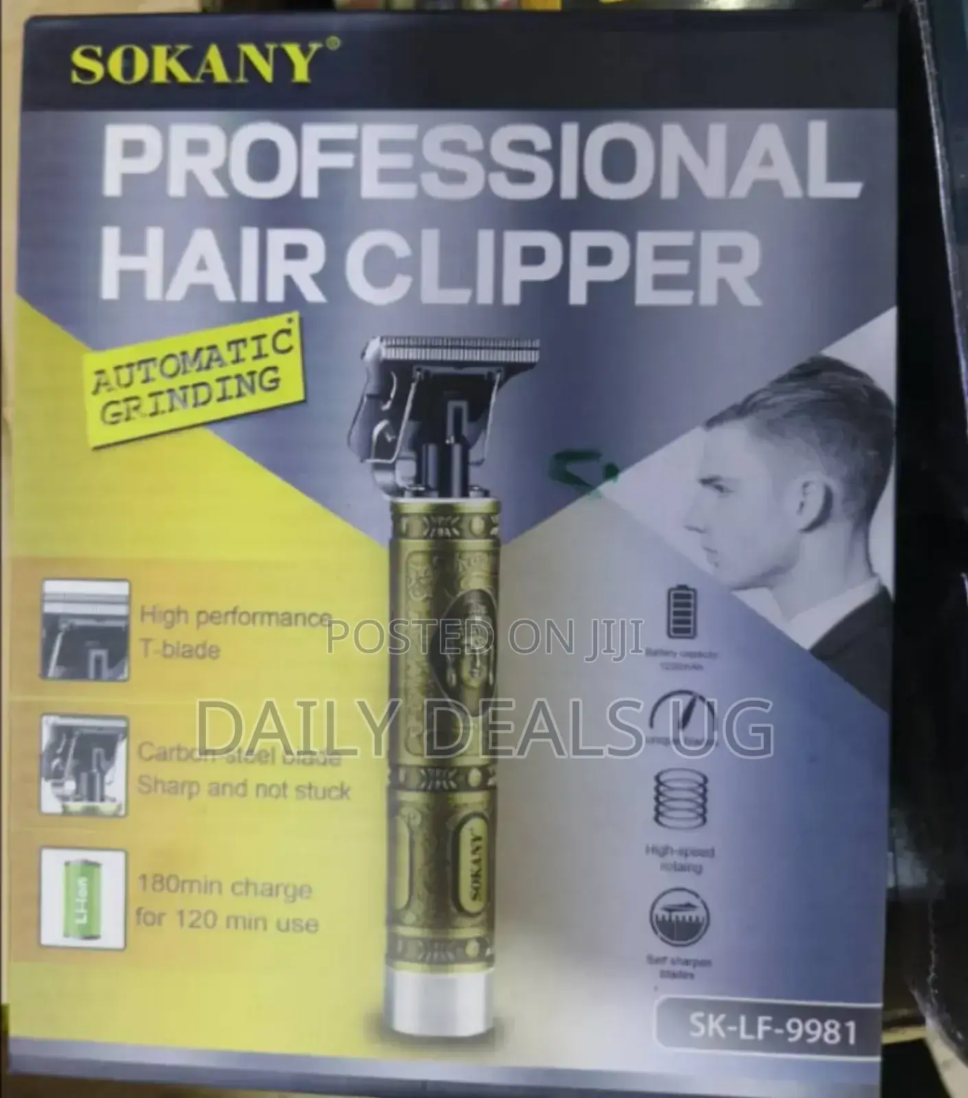 Portable Rechargeable Hair Trimmer