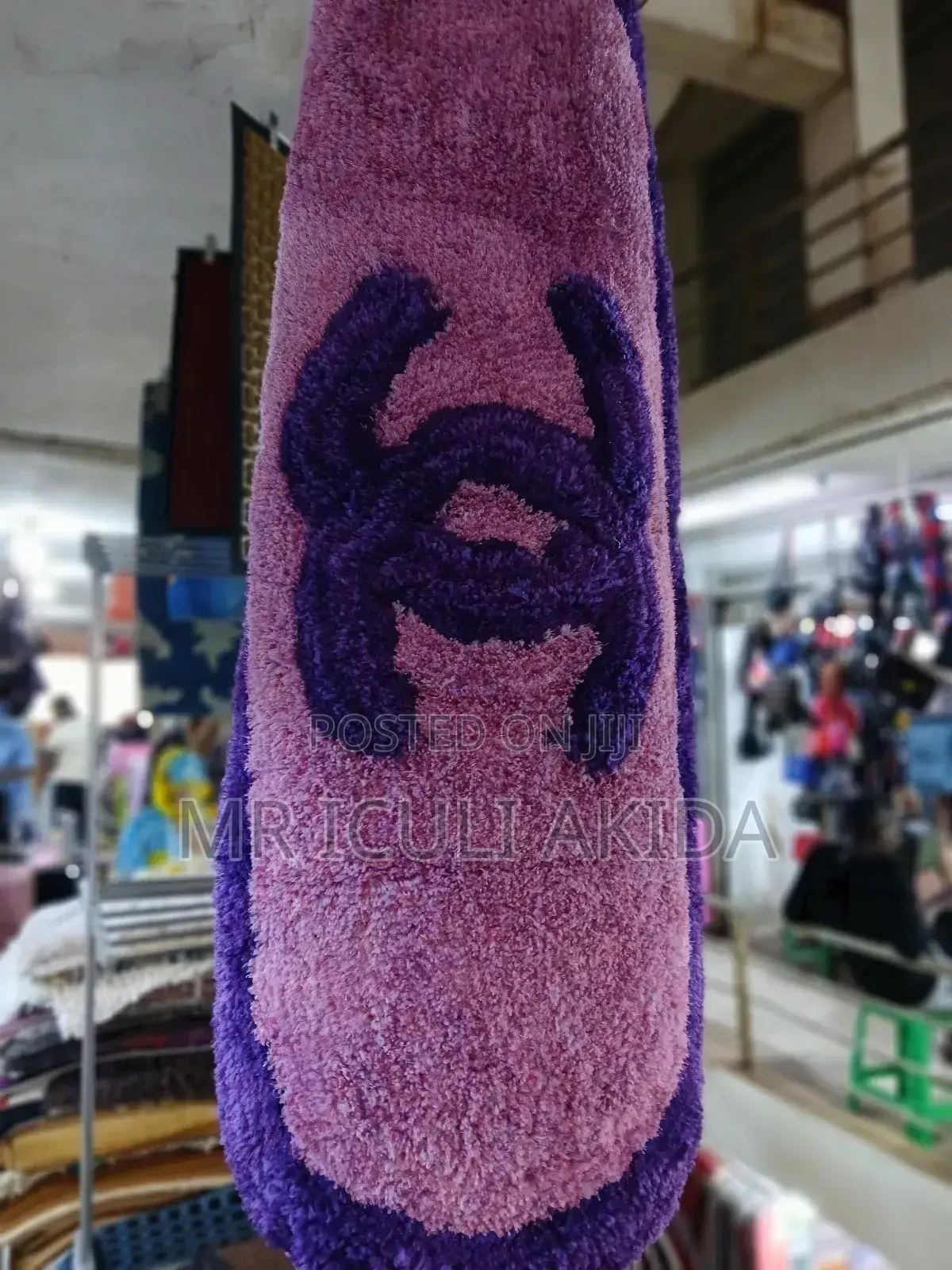 Biggest Size 1.4mtrs Channel Fluffy Door Mat Rug
