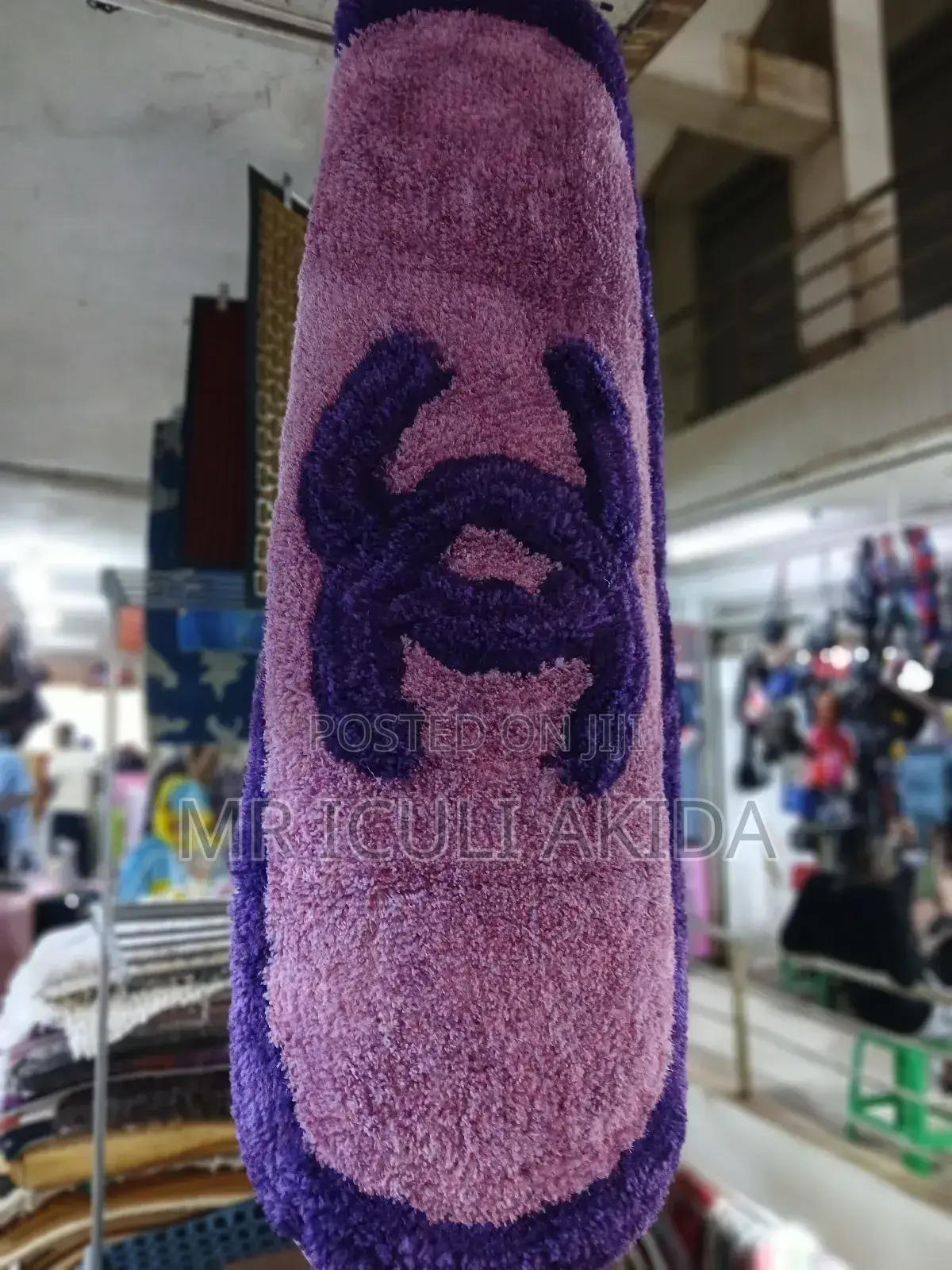 Biggest Size 1.4mtrs Channel Fluffy Door Mat Rug