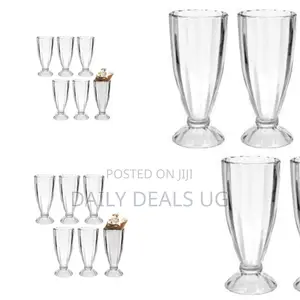 A Dozen of Milkshakes Glass