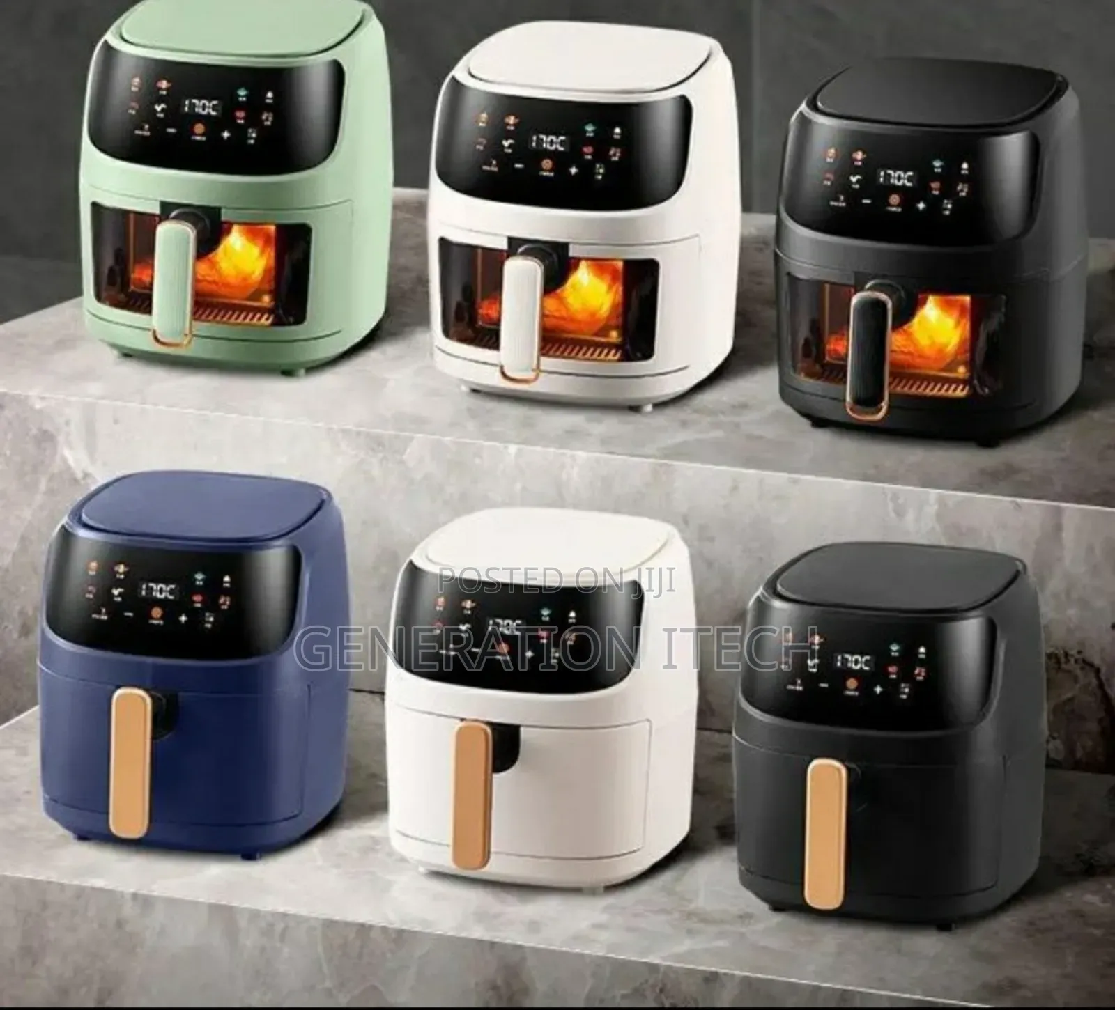 Silver Crest 8L / 8 Liters Digital Air Fryer - Multicolor