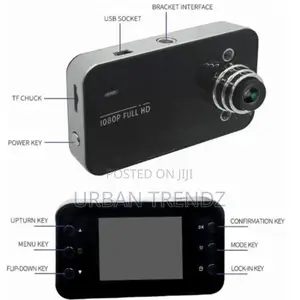 1080P HD Night Vision Dash Car Camera Front Inside Rear