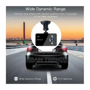 1080P HD Night Vision Dash Car Camera Front Inside Rear
