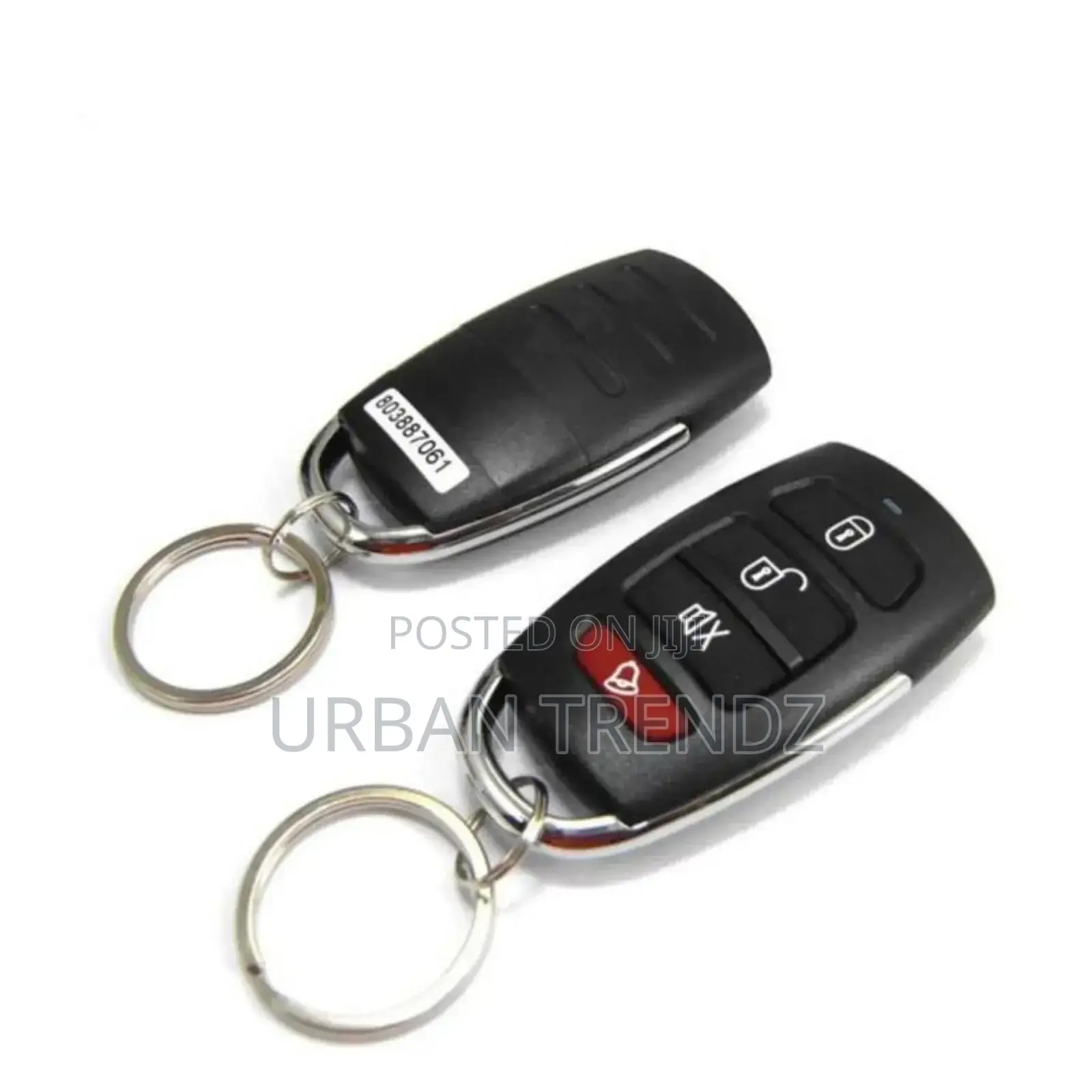 Car Alarm System Anti-Theft Secure Portable-Black