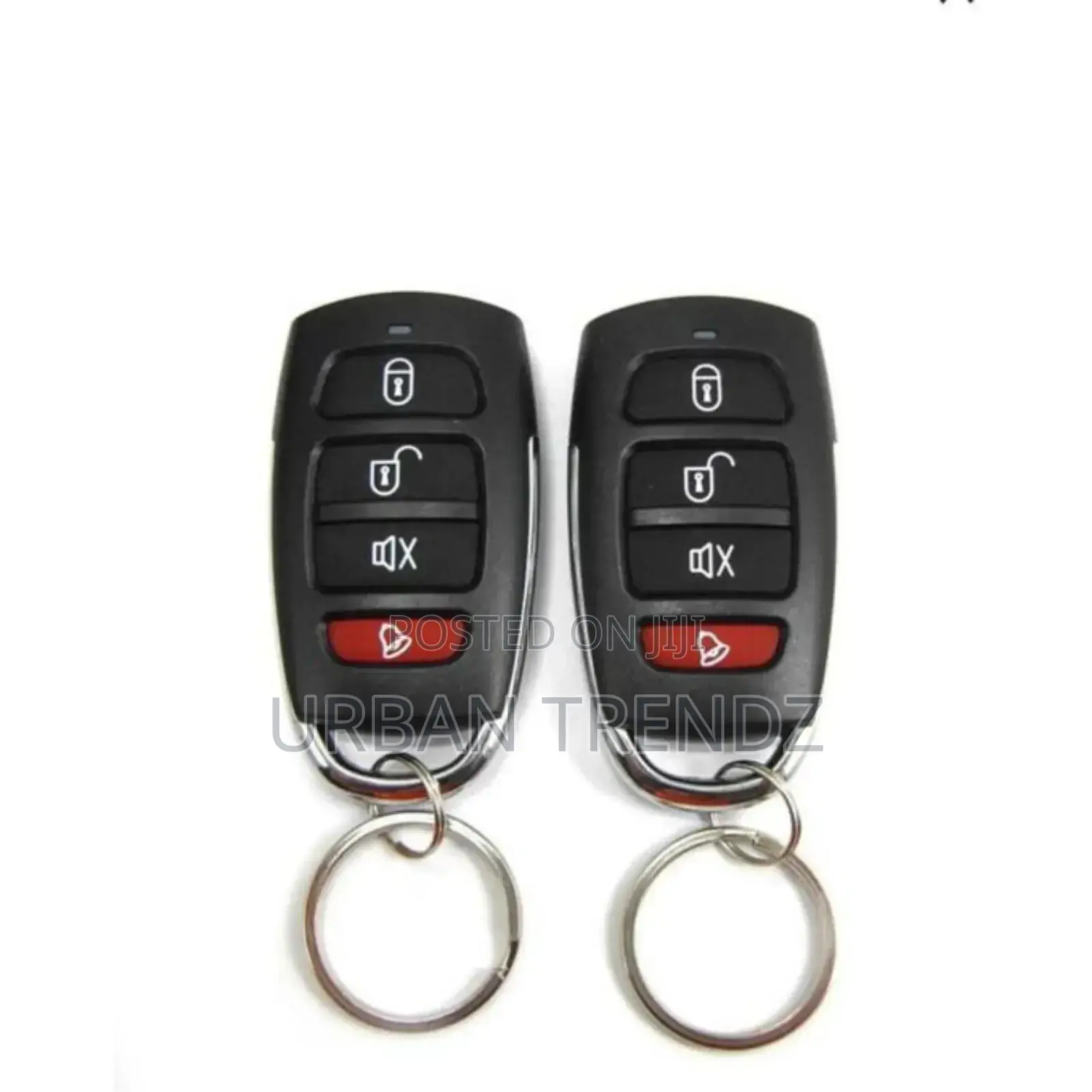 Car Alarm System Anti-Theft Secure Portable-Black