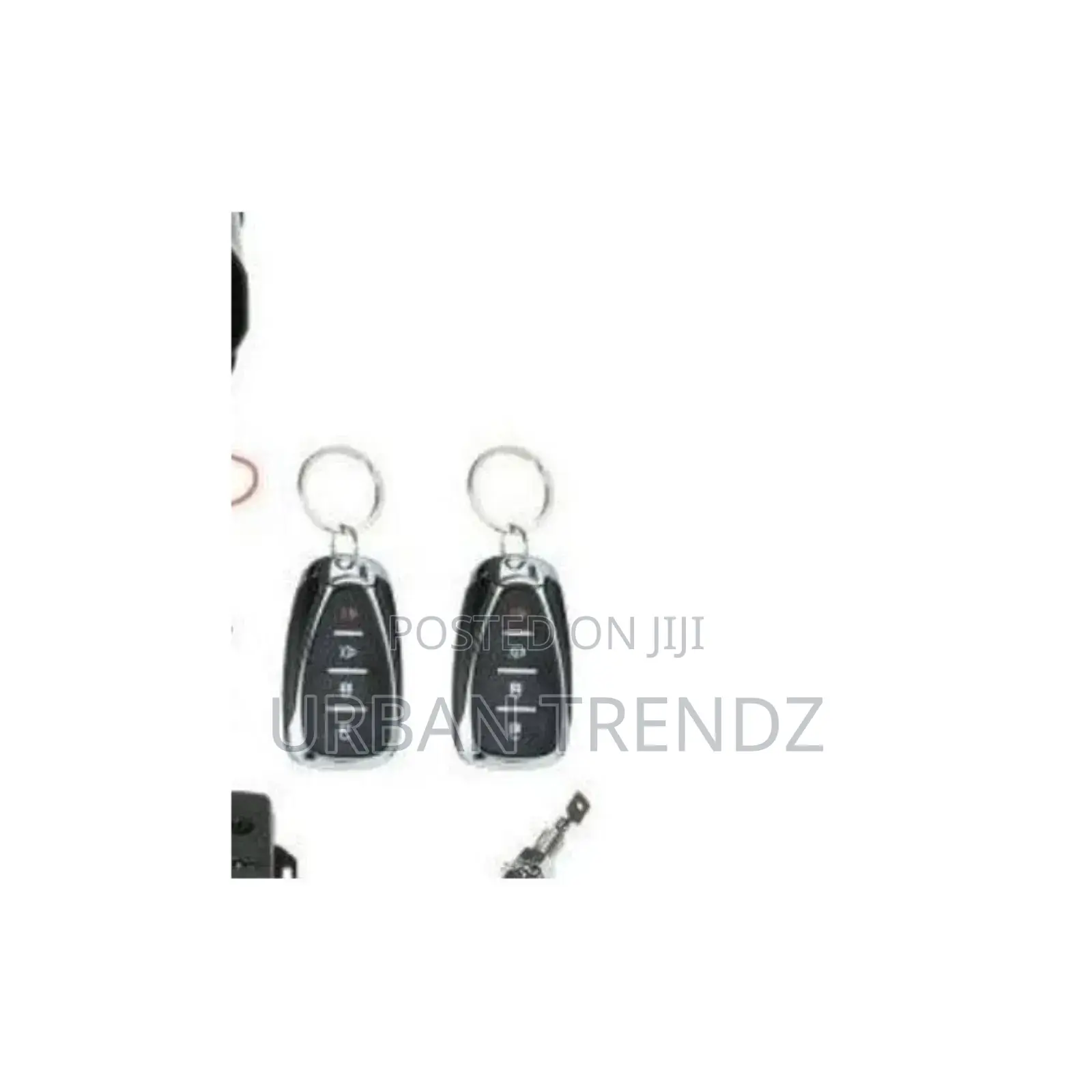 Car Alarm System Anti-Theft Secure Portable-Black