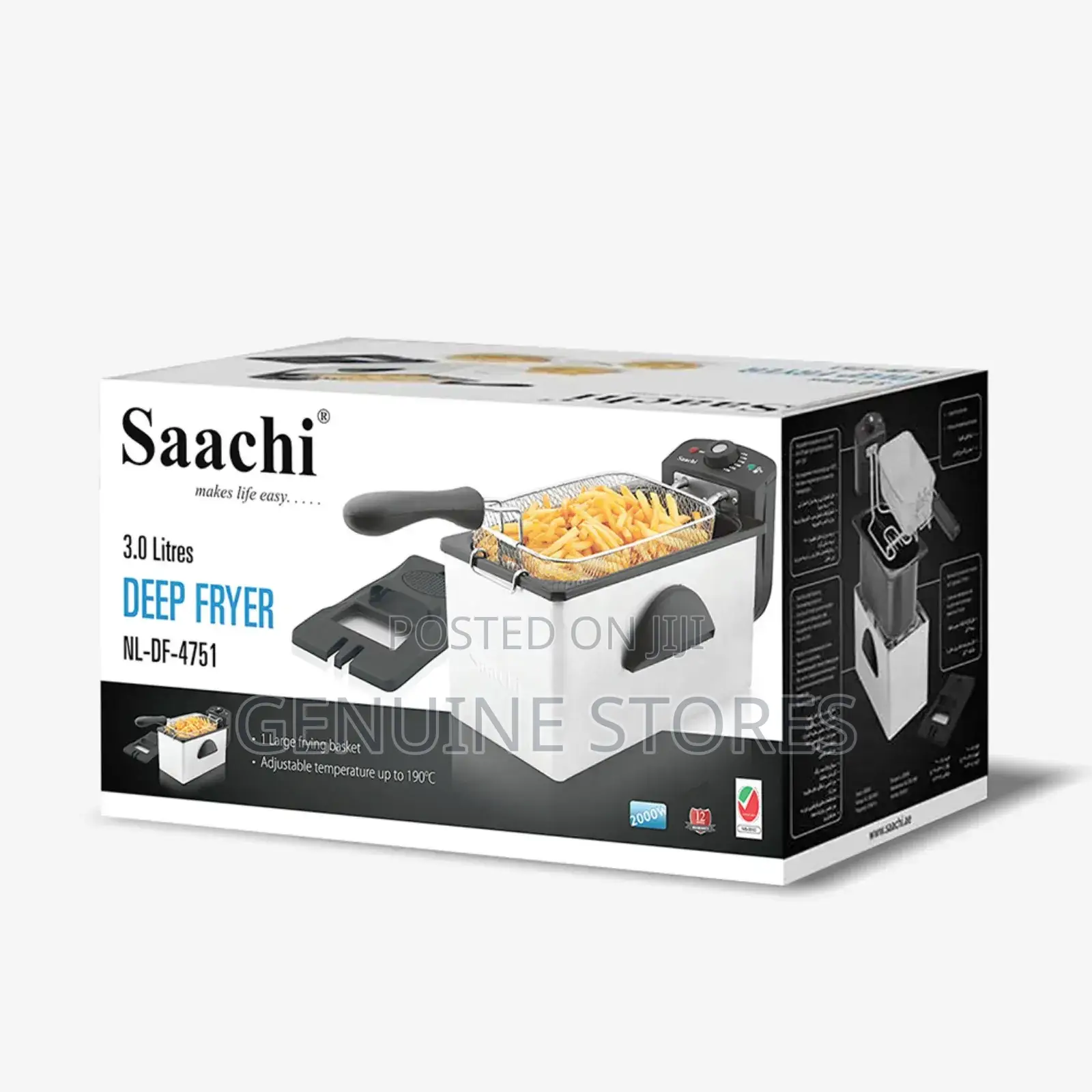 Saachi Deep Fryer 3.0 Litres