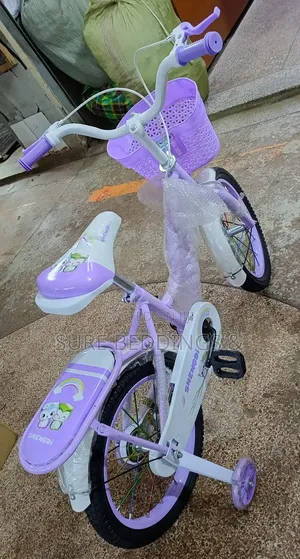 Purple Kids Bicycle