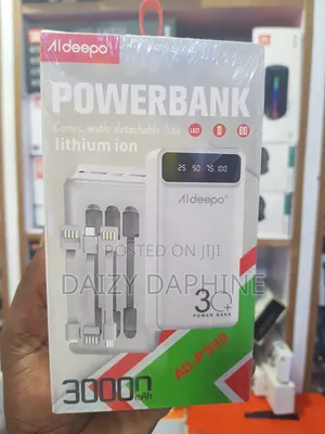 30000mah Fast Charge Power Bank/ Aldeepo Super Fast Power