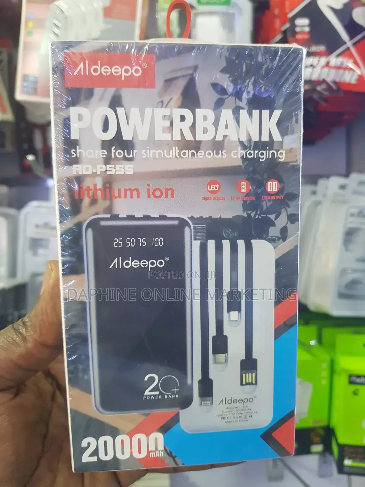 20000mah Power Bank/ Aldeepo 20000mah Power Bank