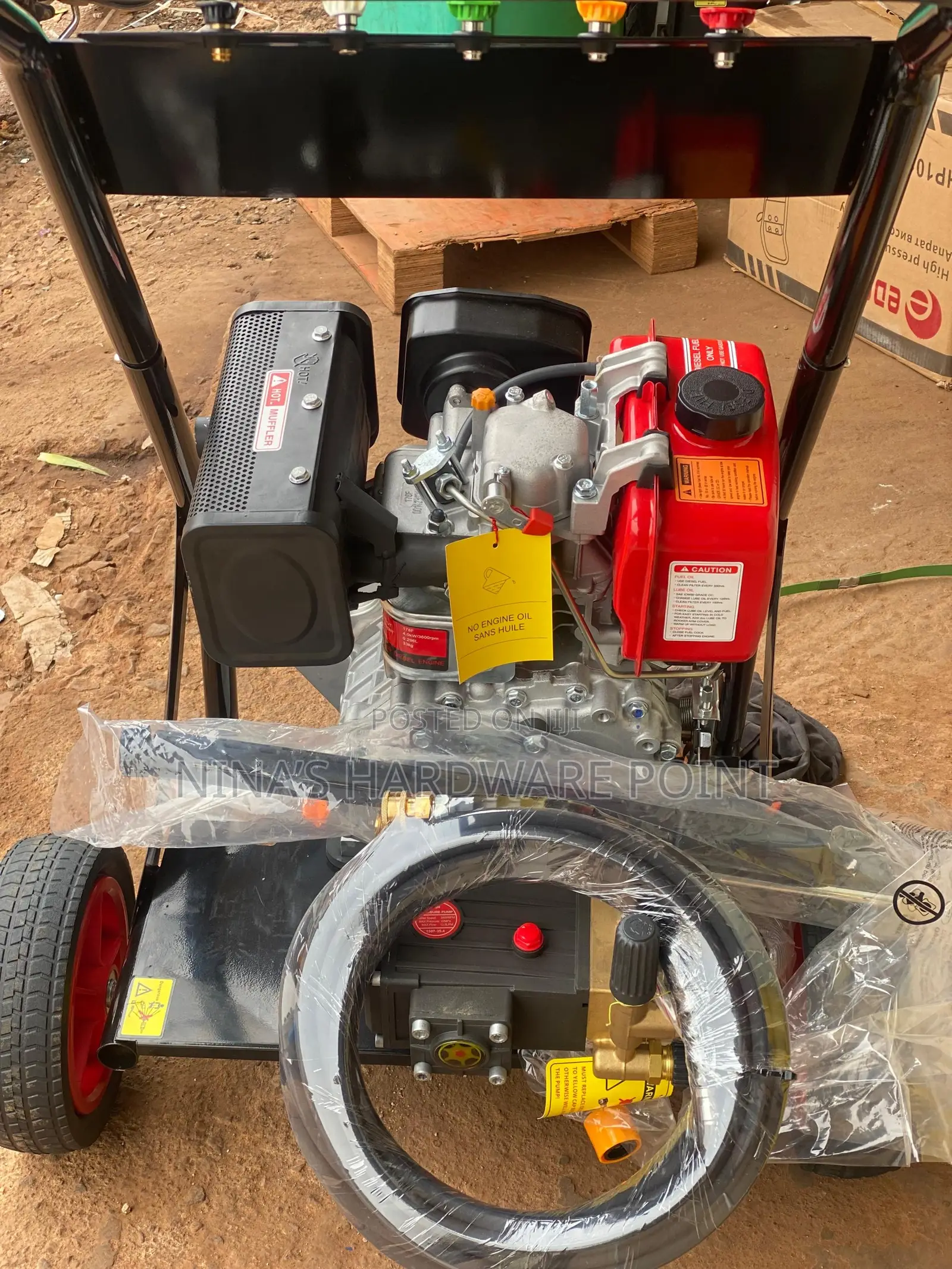 High Pressure Washer Diesel Engine (250bars)